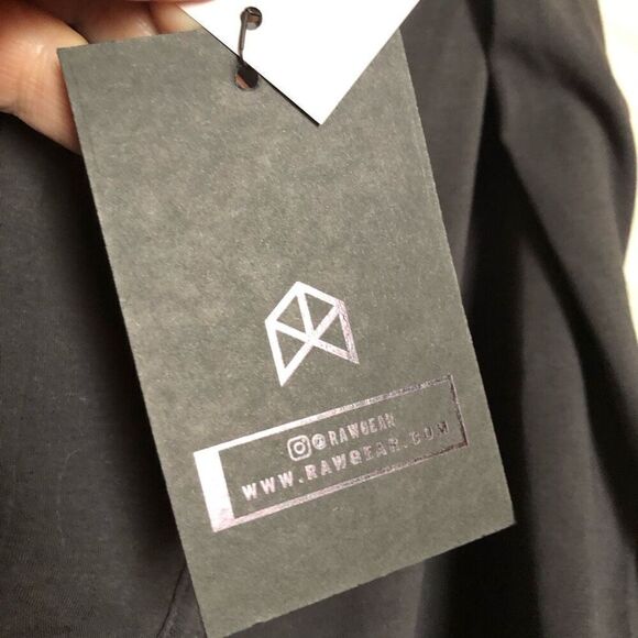 RAWGEAR - NWT - M Sz XL Grey Boxer Brief w/Black Elastic Waistband. Super Soft! - Picture 12 of 12